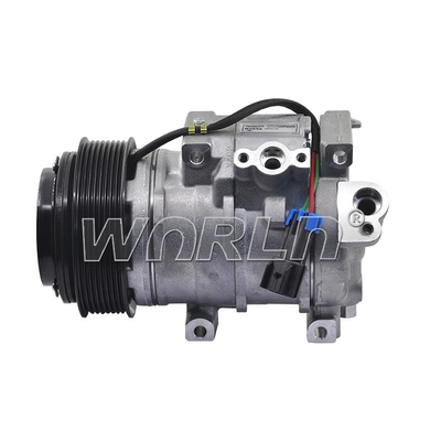 آر سی600.486 کمپرسور تهویه مطبوع اتوماتیک برای 10SRE18C Máquina pá Carregadeira John Deere 624k 544k - 24 ولت پولیا 8pk 126mm WXTK176