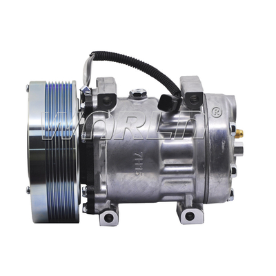 کمپرسور خنک کننده تهویه مطبوع کامیون 7H15 8PK Auto AC Part Compressor For Caterpillar