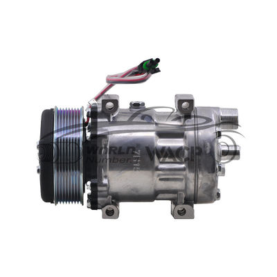 7H15 8PK وسیله نقلیه AC کمپرسور ماشین تهویه مطبوع 12V برای Caterpillar WXTK404