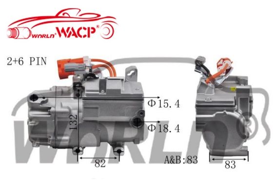 8837050010 0422000102 کمپرسور AC اتومبیل الکتریکی برای لکسوس LS600HL 3.5 WXHB013